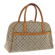 Louis Vuitton Vintage Pre-owned Canvas handvskor Blue, Dam