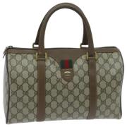 Gucci Vintage Pre-owned Laeder gucci-vskor Beige, Dam