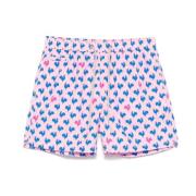 MC2 Saint Barth Rosa Tupp Tryck Simshorts Pink, Herr