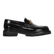 Celine Klassiska Läderloafers Black, Herr