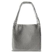 Paco Rabanne Tyg axelremsvskor Gray, Dam