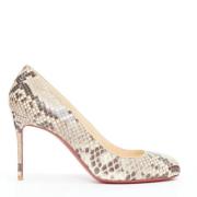 Christian Louboutin Pre-owned Pre-owned Laeder klackskor Beige, Dam