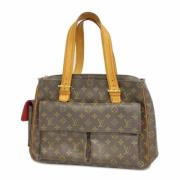 Louis Vuitton Vintage Pre-owned Tyg louis-vuitton-vskor Brown, Dam