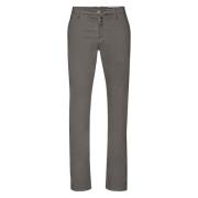 Jacob Cohën Slim Fit Bobby Chinos Made in Italy Brown, Herr