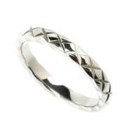 Chanel Vintage Pre-owned Metall ringar Gray, Dam