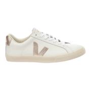 Veja Extra Vit Platine Logo Sneakers White, Dam