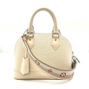 Louis Vuitton Vintage Pre-owned Laeder louis-vuitton-vskor Beige, Dam