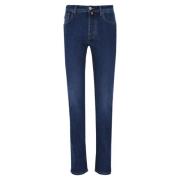 Jacob Cohën Slim Fit Bard Jeans Made in Italy Blue, Herr