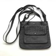 Bottega Veneta Vintage Pre-owned Laeder crossbodyvskor Brown, Dam