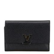 Louis Vuitton Vintage Pre-owned Laeder plnbcker Black, Dam