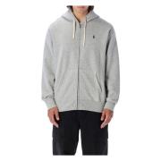 Ralph Lauren C/O ZIP Hoodie Gray, Herr