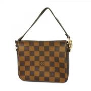 Louis Vuitton Vintage Pre-owned Tyg louis-vuitton-vskor Brown, Dam