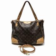 Louis Vuitton Vintage Pre-owned Tyg handvskor Brown, Dam