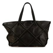 Bottega Veneta Vintage Pre-owned Laeder handvskor Black, Dam