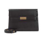 Tory Burch Svart Axelväska Elegant Stil Black, Dam