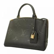 Louis Vuitton Vintage Pre-owned Tyg louis-vuitton-vskor Black, Dam