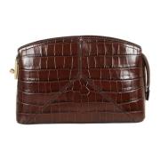 Victoria Beckham Brun Crossbodyväska Elegant Stil Brown, Dam