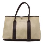 Hermès Vintage Pre-owned Canvas hermes-vskor Beige, Dam