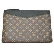 Louis Vuitton Vintage Pre-owned Tyg louis-vuitton-vskor Brown, Dam