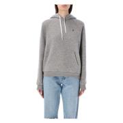 Ralph Lauren Klassisk Pony Hoodie Gray, Dam