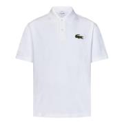 Lacoste Vit Polo Tröja Unisex Kläder White, Herr