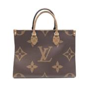 Louis Vuitton Vintage Pre-owned Canvas louis-vuitton-vskor Brown, Dam