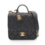 Chanel Vintage Pre-owned Laeder handvskor Black, Dam