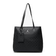 Jordan Monogram Shopper Väska Svart Black, Dam