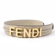 Fendi Vintage Pre-owned Laeder hem-och-kontorstillbehr Beige, Dam