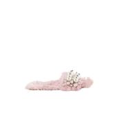 Miu Miu Pre-owned Pre-owned Paels sandaler Pink, Dam