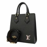 Louis Vuitton Vintage Pre-owned Tyg louis-vuitton-vskor Black, Dam