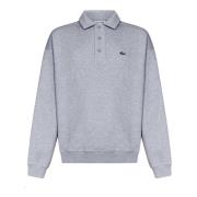 Lacoste Grå Sweatshirt för Män Aw24 Gray, Herr