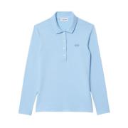 Lacoste Klarblå Polo Dammode Blue, Dam