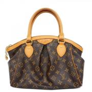 Louis Vuitton Vintage Pre-owned Tyg louis-vuitton-vskor Brown, Dam