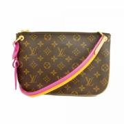 Louis Vuitton Vintage Pre-owned Tyg louis-vuitton-vskor Brown, Dam