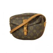 Louis Vuitton Vintage Pre-owned Tyg louis-vuitton-vskor Brown, Dam