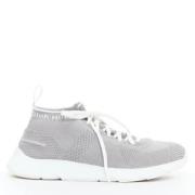 Dior Vintage Pre-owned Stickat sneakers Gray, Dam