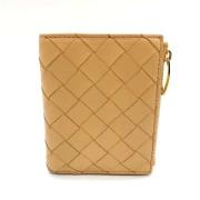 Bottega Veneta Vintage Pre-owned Laeder plnbcker Beige, Dam