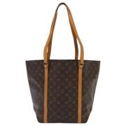 Louis Vuitton Vintage Pre-owned Canvas totevskor Brown, Dam