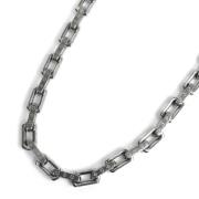 Louis Vuitton Vintage Pre-owned Metall halsband Gray, Dam