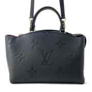 Louis Vuitton Vintage Pre-owned Tyg louis-vuitton-vskor Black, Dam