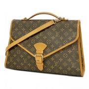 Louis Vuitton Vintage Pre-owned Canvas portfljer Brown, Dam