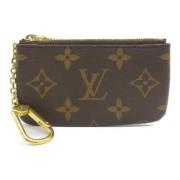 Louis Vuitton Vintage Pre-owned Canvas nyckelhllare Brown, Dam