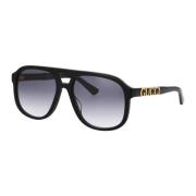 Gucci Stiliga solglasögon Gg1188S Black, Herr