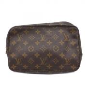 Louis Vuitton Vintage Pre-owned Tyg louis-vuitton-vskor Brown, Dam