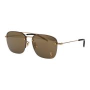 Saint Laurent Klassiska Svarta Solglasögon SL 309 M Brown, Dam