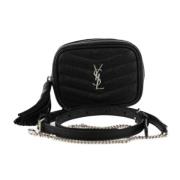 Yves Saint Laurent Vintage Pre-owned Laeder axelremsvskor Black, Unise...