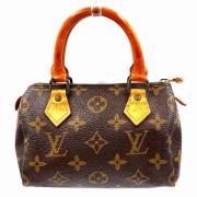 Louis Vuitton Vintage Pre-owned Canvas handvskor Brown, Dam