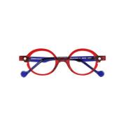 Anne & Valentin Stiliga Glasögon för Moderna Individer Red, Unisex