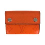 Louis Vuitton Vintage Pre-owned Laeder plnbcker Orange, Dam